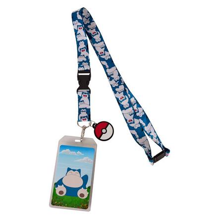 Loungefly Pokemon Snorlax Lanyard Exclusivité Games Zone